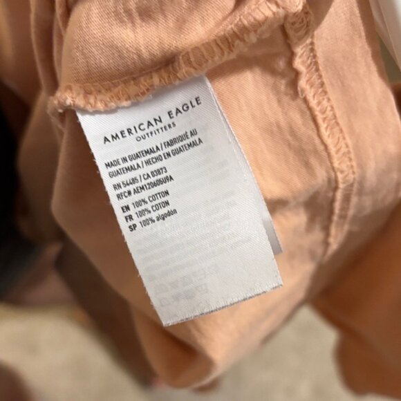 American Eagle Outfitters Men's Coral Tee - Picture 3 of 3